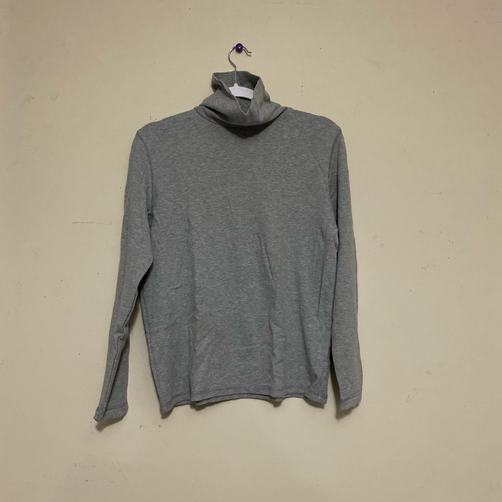 Simple Gray Turtleneck